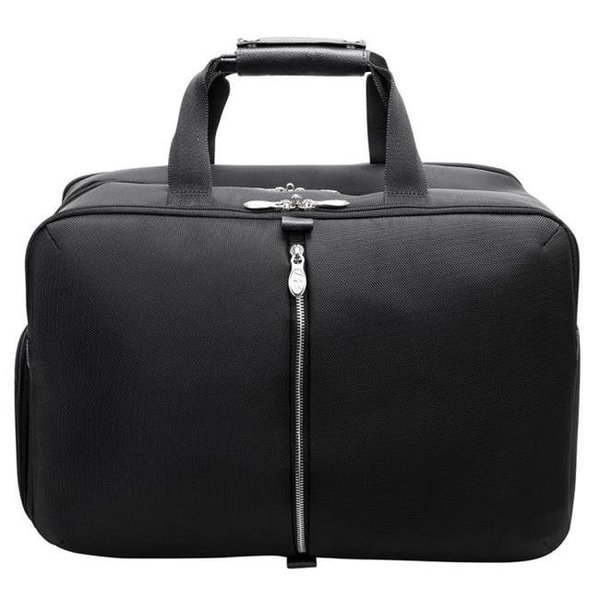 Mckleinusa McKlein USA 78905 22 in. U Series Avondale Nylon Triple Compartment Carry-All Travel Laptop Duffel Bag; Black 78905